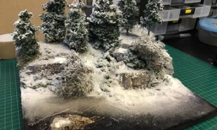 How To Make A Realistic Frozen River / Broken Ice effects Diorama Build Part 6