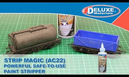 How To Strip Paint From Model Railway Wagons, Locomotives And More!