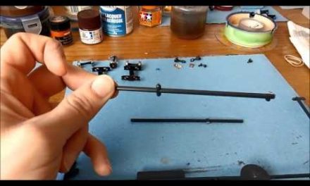 A Neat trick for making industrial pipes for your model railway