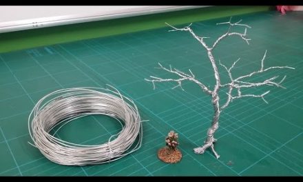 Realistic Scenic Trees – Wire Armatures (Twist technique)