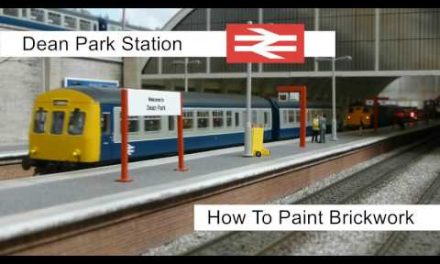 DEAN PARK STATION VIDEO 119 – HOW TO PAINT MODEL BRICK