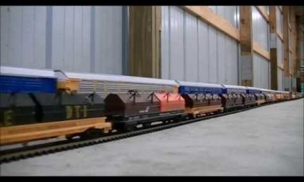 The Worlds Longest HO Scale Model Train