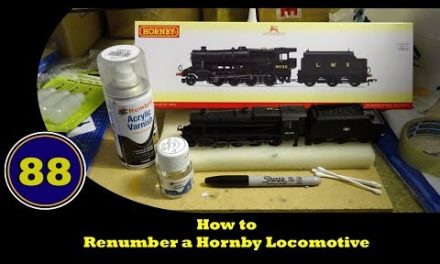 Renumbering a Hornby Locomotive – How to Renumber a Model Locomotive
