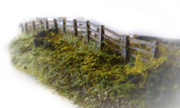 Lineside Fencing – Guide To Installing the LX006-OO Lineside Fence Kit On Hilly Terrain