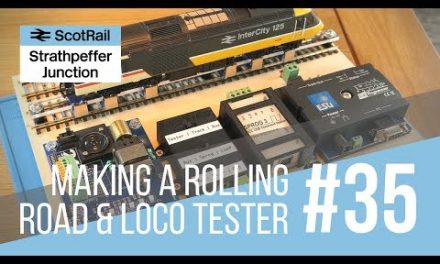 Making a Model Loco Test Board (with Rolling Road, DCC Decoder Tester, LokProgrammer & SPROG)