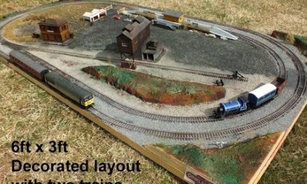 Dinkley Bottom: Build a layout in a day: The Build