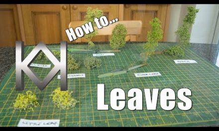Add Variety to your Scale Model Leaves