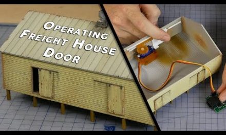 Build, Paint & Animate a Working Freight House – Model Railroad Scenery