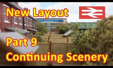 New Layout Build – Scenery surrounding the car auction