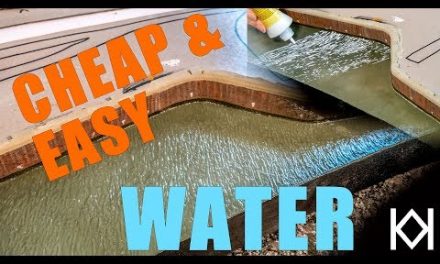 Cheap and Easy Model Water By Kathy Millatt