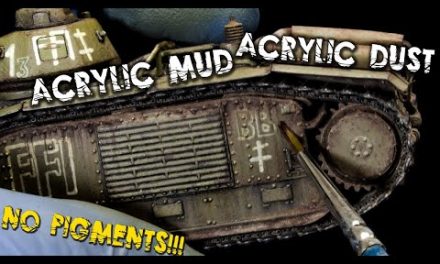 How To Paint Mud & Dust Using Acrylic Paints