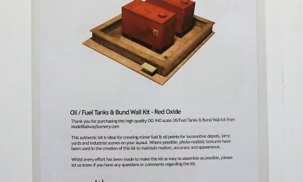 Building The KX008-OO Fuel/Oil Tanks & Bund Wall Kit