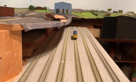 Track cleaning for model railways with Simons Shed