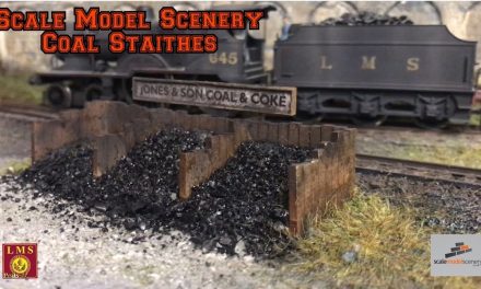 Building The Scale Model Scenery LX260-OO Coal Staithes Kit