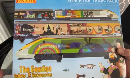 Let’s Take a look At Hornby The Beatles yellow Submarine Eurostar Train pack and Coach pack