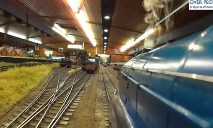 John Ryan’s Express – O Gauge model railway at Over Peover