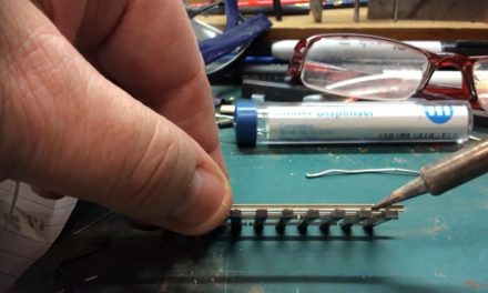 Soldering droppers to your Track – it’s easy!